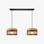 Cargar imagen en el visor de la Galería, Vintage Travertine Metal Pendant Lamp for Dining Room