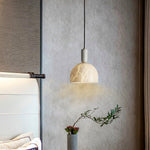 Bild in die Galerieansicht laden, Blair Alabaster Pendelleuchte