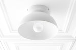 Load image into Gallery viewer, Metio Multi-Color Dome Flush Mount Ceiling Light Contemporary for Dining Area & Entry