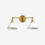 Load image into Gallery viewer, Conique Metal Vanity Wall Sconce – Modern Industrial Bathroom Lighting