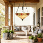 Charger l’image dans la visionneuse de la galerie, Suspension TF Nevada – Verre artisanal contemporain à inversion pour salles à manger et entrées