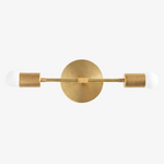 Load image into Gallery viewer, Mobilux Dual-Light Linear Mid-Century Vanity Wall Light for Bathroom & Mirror