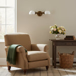 Load image into Gallery viewer, Ornato Luxe Vanity Light – Mid-Century Art Deco Wall Lamp for Bathroom