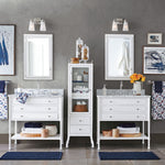 Load image into Gallery viewer, Derlina Classic Multi-head Glass Shade Wall Lamp for Bathroom & Bedroom