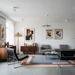 Afbeelding laden in galerijweergave, TF Angelique stijl vloerlamp – handgemaakte glazen kap met warme sfeer