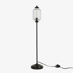 Bild in die Galerieansicht laden, Eloise Strukturierte Glas-Kürbis-inspirierte Stehlampe - Organische Kunstfertigkeit und Retro-Stil für Wohnzimmer