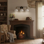 Load image into Gallery viewer, Conique Metal Vanity Wall Sconce – Modern Industrial Bathroom Lighting