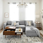 Afbeelding laden in galerijweergave, Lumivelle 5-Lichts Kiezelkroonluchter - Moderne Glazen Hanglamp