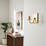 Cargar imagen en el visor de la galería, Modo Lámpara de Pared Decorativa – Aplique de Pared Metálico Moderno Ondulado para Dormitorios y Pasillos