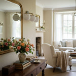 Load image into Gallery viewer, Glorica Glass Wall Sconce - Modern Vintage Vanity Light Fixture