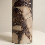 Afbeelding laden in galerijweergave, Cavilon Tafellamp met Waaier-vormige Linnen Kap - Steenafwerkingen Geschikt voor Woonkamers