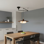 Load image into Gallery viewer, Alvara Modern Swing Arm Pendant Light – Adjustable Minimalist Accent for Desk and Living Room