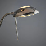 Load image into Gallery viewer, Linexis Art Deco Metal & Opal Glass Floor Lamp – Dual-Light Design for Modern Interiors