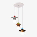 Cargar imagen en el visor de la Galería, Three-light animal pendant set