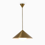 Load image into Gallery viewer, Brivana Adjustable Pendant – Cone Shade Light for Kitchen or Dining