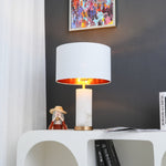Bild in die Galerieansicht laden, Lineham Alabaster Tischlampe
