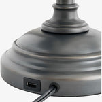 Afbeelding laden in galerijweergave, Nera USB Tafellamp – Verstelbare Hoogte Slanke Metalen Moderne Lamp voor Kantoor en Woonkamer