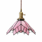 Cargar imagen en el visor de la Galería, Handcrafted Stained Glass Pendant Light Collection