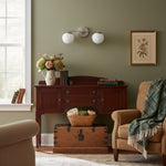 Load image into Gallery viewer, Glorica Glass Vanity Light - Art Deco Brass Wall Globe Fixture Modern