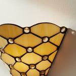 Afbeelding laden in galerijweergave, TF Pearl Elegante glazen wandlamp – wandkandelaar voor lounge, slaapkamer of gang