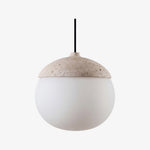 Bild in die Galerieansicht laden, Orbaltis Moderner Orb Cluster Anhänger - Natürlicher Stein- und Glas-Hängeleuchte für Wohn- oder Küche