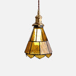 Cargar imagen en el visor de la Galería, French country ripple glass light fixture
