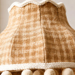 Charger l'image dans la visionneuse de la galerie, French Cream Pom Pom Fabric Pendant Light