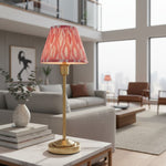 Afbeelding laden in galerijweergave, Bronzuno Geweven Stoffen Tafellamp - Messing of Brons Afwerking Modern-Bohemien Bedlampje & Verlichting voor Woonruimte