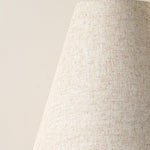 Load image into Gallery viewer, Zalen Floor Lamp - Layered Linen Pendant Design Aged Brass-Metal Lamp for Living Room