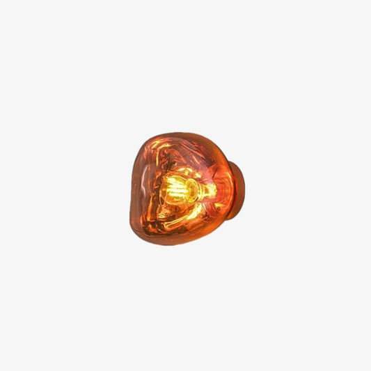 Glyador Molten Sphere Wall Lamp – Modern Decorative Wall Light for Entryway N27