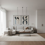 Afbeelding laden in galerijweergave, Axiomorna Minimalistische Verstelbare Moderne Hanglamp - Strakke LED Hanglamp voor Elke Ruimte N02