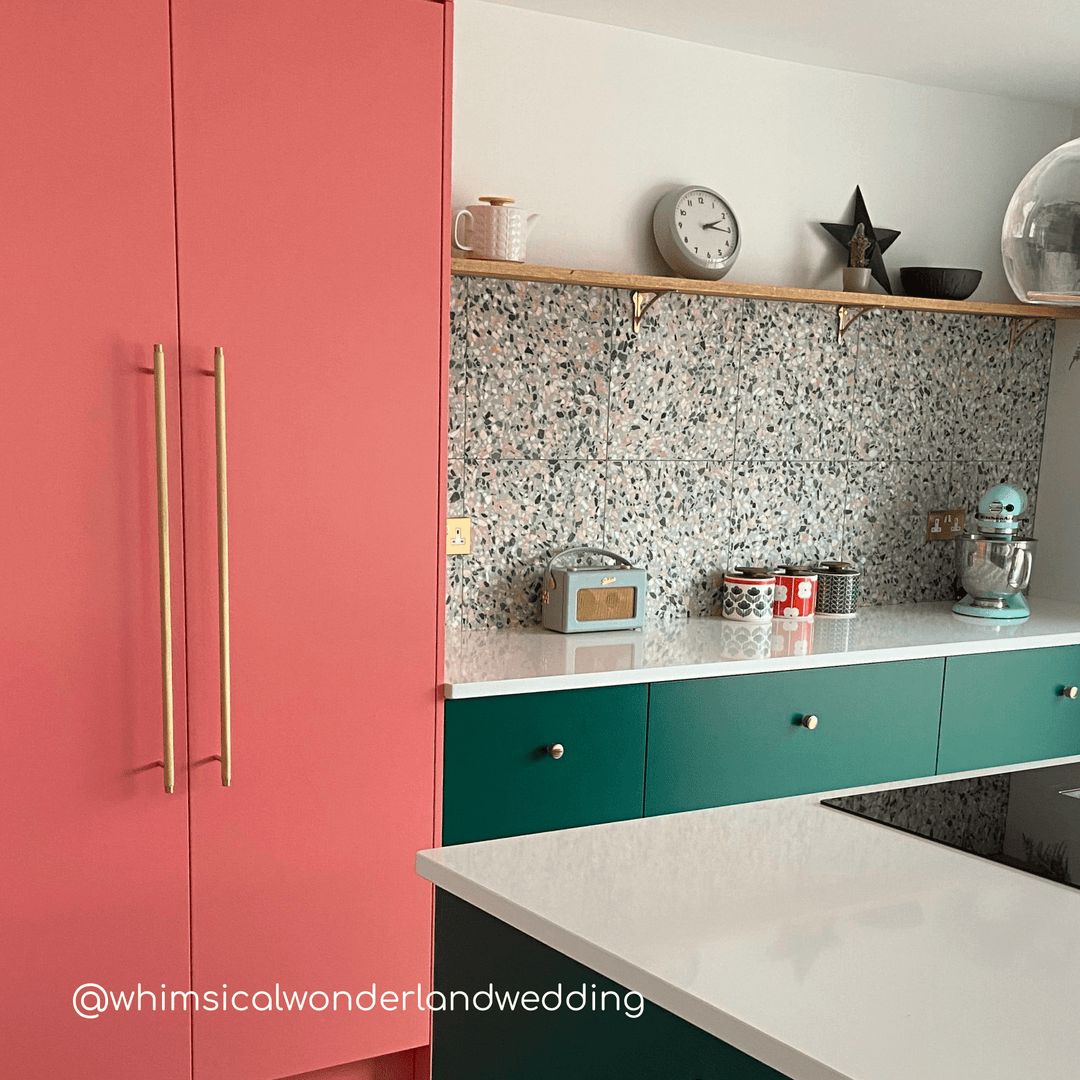 Knurled T-Bar Pulls – Brushed Brass & Steel Handles