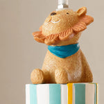 Cargar imagen en el visor de la Galería, Lion blue gift box shade and character detail