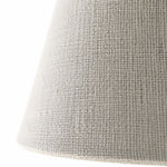 Cargar imagen en el visor de la Galería, Eaveside Skirt Vintage Fabric Shade Pendant Light - Woven fabric texture detail