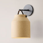 Load image into Gallery viewer, Hanton Minimalist Metal & Glass Wall Sconce – Modern Bathroom & Vanity