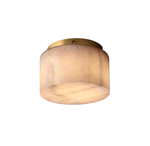 Load image into Gallery viewer, Rivage Alabaster Minimalist Ceiling Light