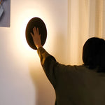 Cargar imagen en el visor de la Galería, Luz de Pared LED Minimalista Moderna Nórdica Redonda de Aluminio