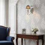 Bild in die Galerieansicht laden, Talonis Luxus Kristall-Wandleuchte – Rahmen mit Chrom-Finish für Schlafzimmer und Wohnkultur