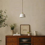 Carica l'immagine nella visualizzazione Galleria, White ceramic pendant light