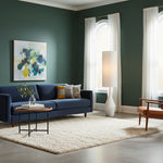 Afbeelding laden in galerijweergave, Lumera Organische Moderne Keramische Vloerlamp - Asymmetrische Sculpturale Vorm en Sfeerverlichting voor Slaapkamer