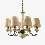 Bild in die Galerieansicht laden, Shellure Retro Shell Texture Chandelier - Sculptural Coastal Home Lighting Fixture