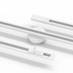 Afbeelding laden in galerijweergave, Axitra Draaibare Hanglamp Plafondrail – Strakke Verstelbare Rail voor Hanglampen Hedendaags U26
