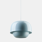 Load image into Gallery viewer, Clinco Dual-Layer Nested Metal Shades Colorful Pendant Light for Dining & Entryway