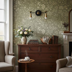 Load image into Gallery viewer, Pyralis Vintage-Style Cone Wall Sconce Brass Finish for Bedroom & Corridor