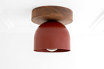 Load image into Gallery viewer, Metio Dome Bowl Shape Modern Flush Mount for Bedroom & Living Room