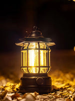Bild in die Galerieansicht laden, Laterne Outdoor Camping Tischlampe (eingebauter Akku)