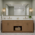 Afbeelding laden in galerijweergave, Tierlux glazen kaptafelverlichting - Art deco badkamerarmatuur met wolkenkrabberlampenkappen