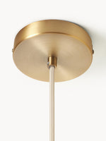 Afbeelding laden in galerijweergave, Opal geribbelde heldere glazen moderne hanglamp voor keuken en hal