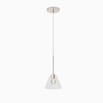 Load image into Gallery viewer, Conica Glass Cone Pendant Lamp – Modern Style Light for Any Room
