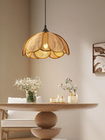 Bild in die Galerieansicht laden, Bloom Rattan Pendelleuchte